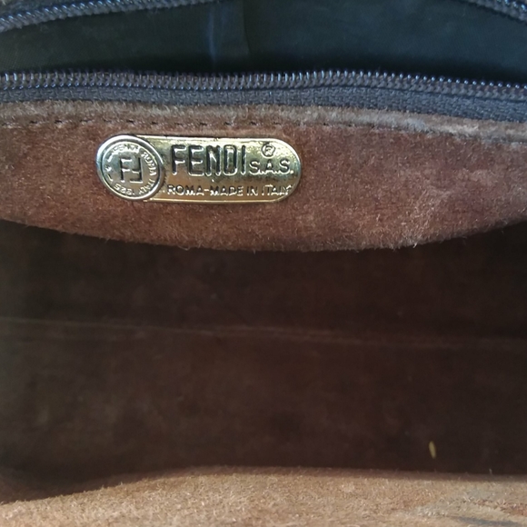 Vintage FENDI Roma Italy 1925 Crossbody Bag - Picture 7 of 16